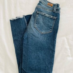 PAIGE Cropped Flare Jean